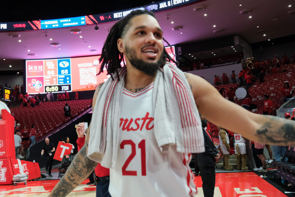 University of Houston Star Emanuel Sharp Expected Back For Kansas Showdown