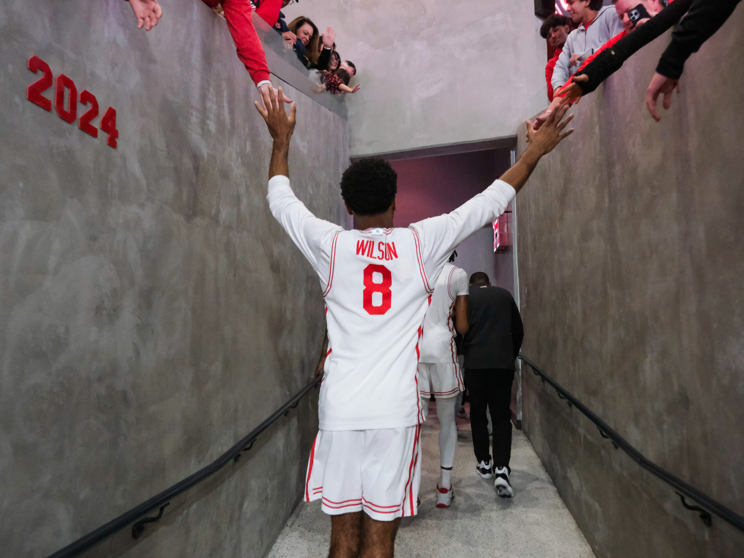 The Houston Cougars mens basketball team defeated the Brigham Young University Cougars 86-55 in a Big XII contest at the Fertitta Center