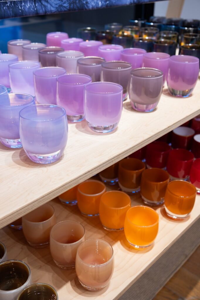 Glassybaby, which prides itself on prioritizing "purpose over profit" and "meaning over metrics," announced that they exceeded more than $15 million in giving back to the community. (Photo courtesy of glassybaby)