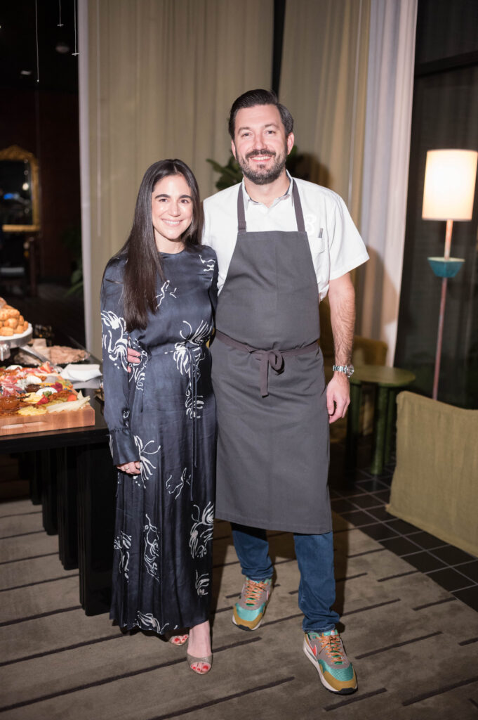 Victoria & Aaron Bludorn  at the grand opening of Hotel Saint Augustine and their Perseid restaurant (Photo by Daniel Ortiz)