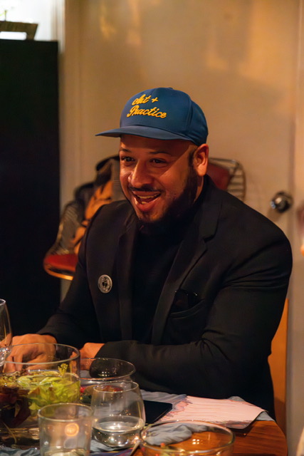 Robert Hodge at Sound and Color: Water is for Everyone  (Photo by William Issac)