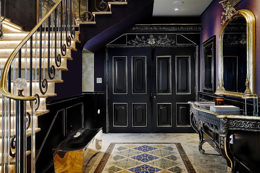 The front door to 101 Westcott St. No. 2001 in Bayou Bend Towers.