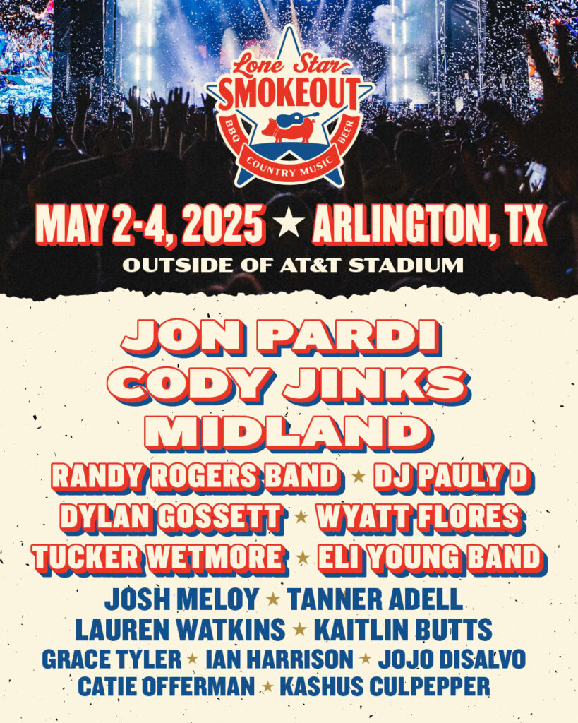 The Lone Star Smokeout brings together world-class barbecue, top-tier country music, and exclusive experiences for an unforgettable weekend at AT&T Stadium.
