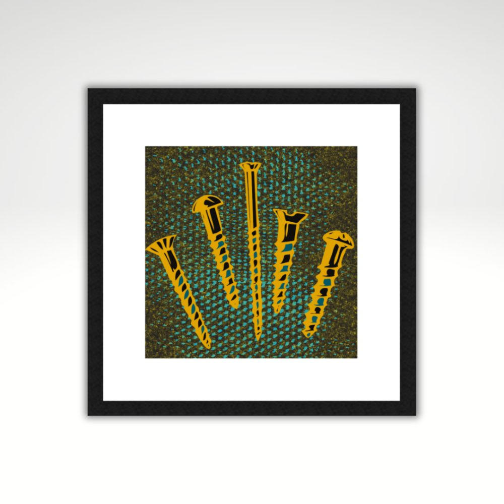 "Screw" is a pop art piece by Houston artist TB Murphy.  The work will be at Ardest Gallery as part of National Pop Art Day.