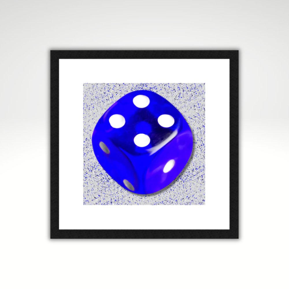 "Dice" will be at Ardest Gallery the week of Jan. 27 as part of National Pop Art Day.  It's the work of Houston-based artist TB Murphy.