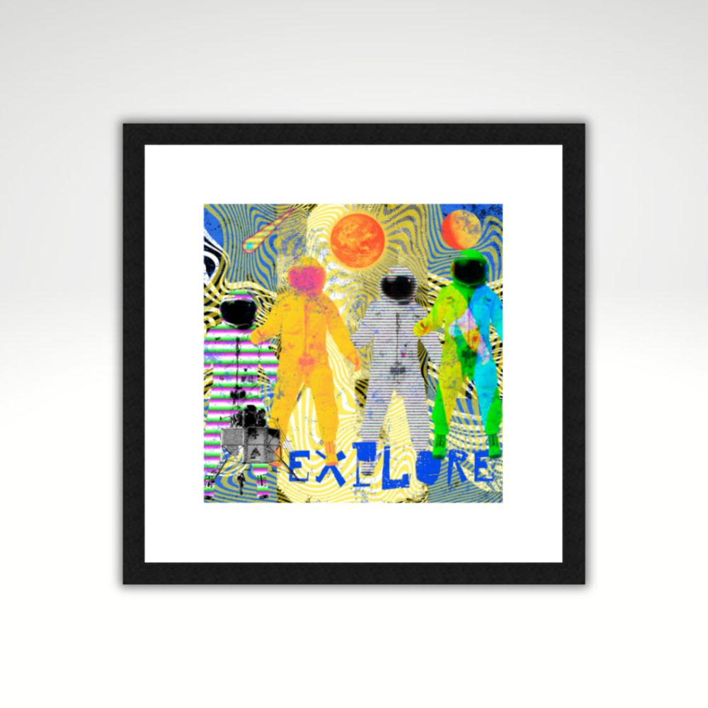 "Explore" is a pop art work by Houston-based artist TB Murphy that will be available at Ardest Gallery during Pop Art Week starting Jan. 27.