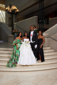 Abi, Ava, Fred, and Ali Perpall (Photo by Gittings)