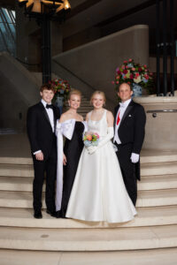 William, Cynthia, Annabel, and William Everitt, Sr. (Photo by Gittings)