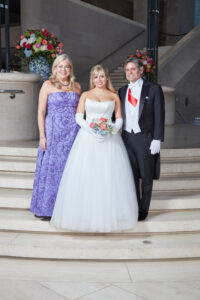 Kristi, Sydney, and Ron Hoyl. (Photo by Gittings)