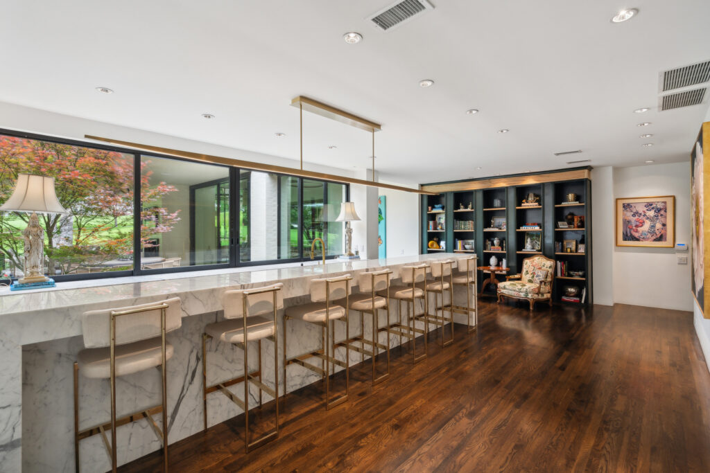 There's enough room for everyone with two bars in the home. (Courtesy)