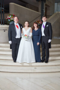 Marshall, Katherine, Blainey, and Christopher Hess. (Photo by Gittings)