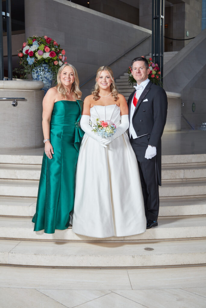 Carrie, Isabelle, and Miles Eggart. (Photo by Gittings)