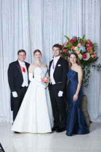 Matthew, Kaylie, Bitsy, and JB Hudnall. (Photo by Gittings)