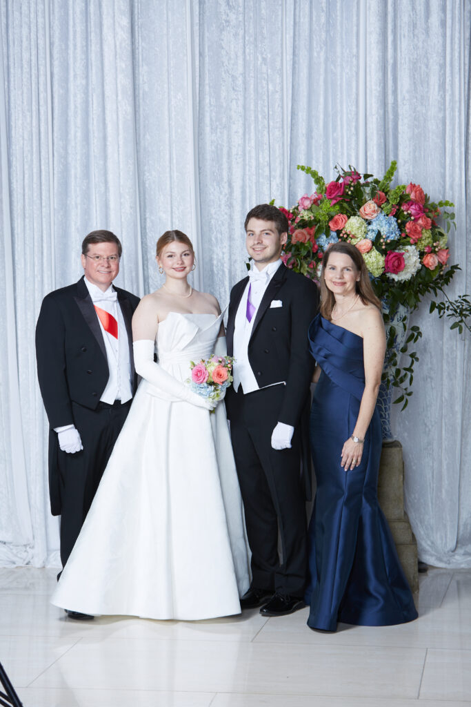 Matthew, Kaylie, Bitsy, and JB Hudnall. (Photo by Gittings)