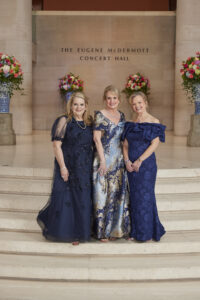 Presentation Ball Co-chair Barbara Averitt, DSOL President Dixey Arterburn, Presentation Ball Co-chair Ginger Sager. (Photo by Gittings)