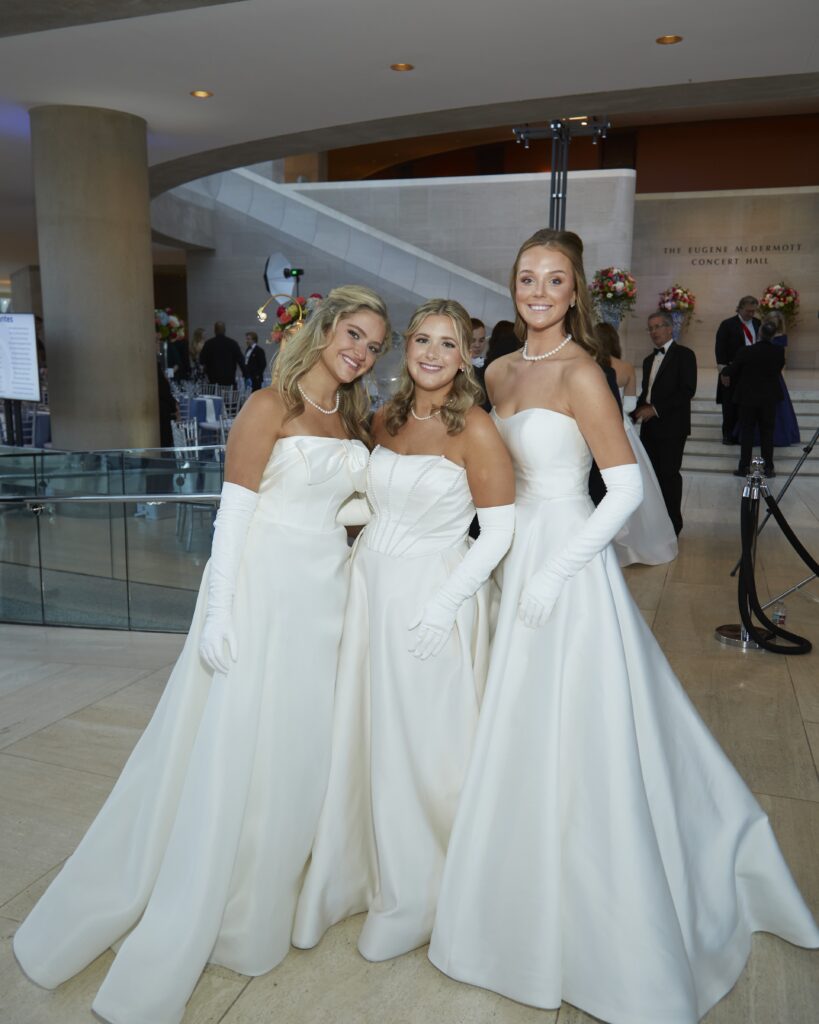 Finley Galvin, Isabelle Eggart, Madeleine Hubach. (Photo by Gittings)