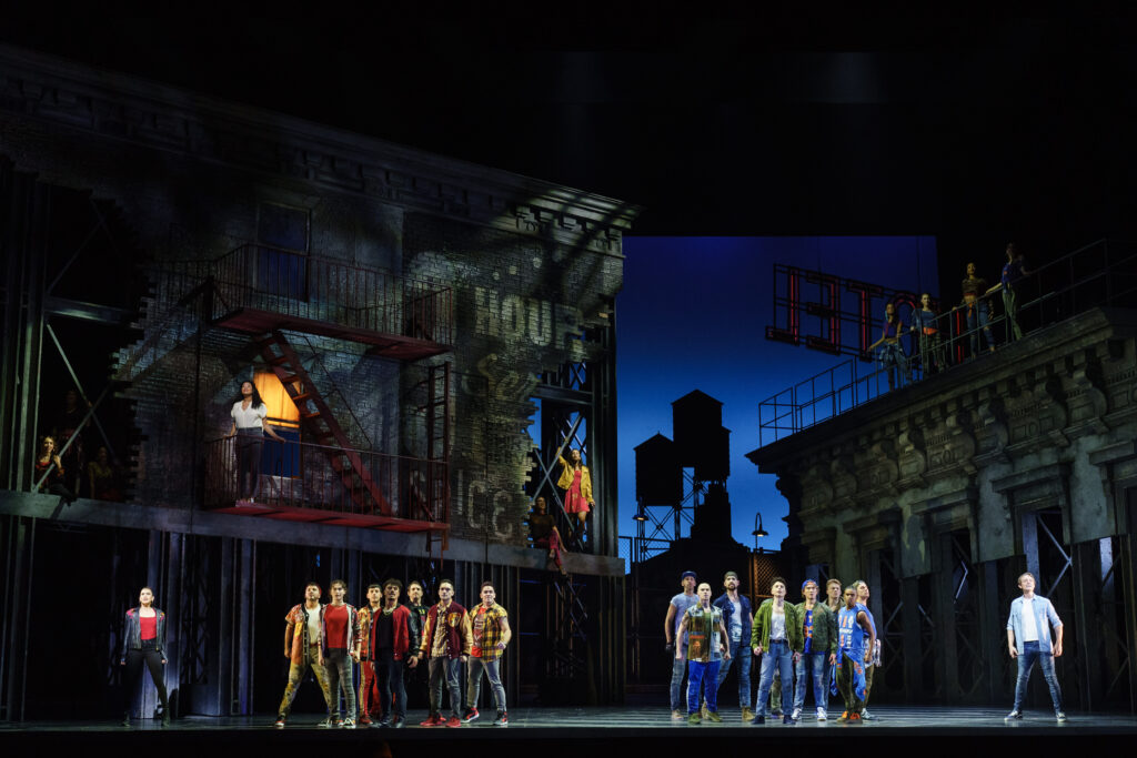 The cast of West Side Story at the final dress rehearsal presented by the Houston Grand Opera. (Photo by Michael Bishop)
