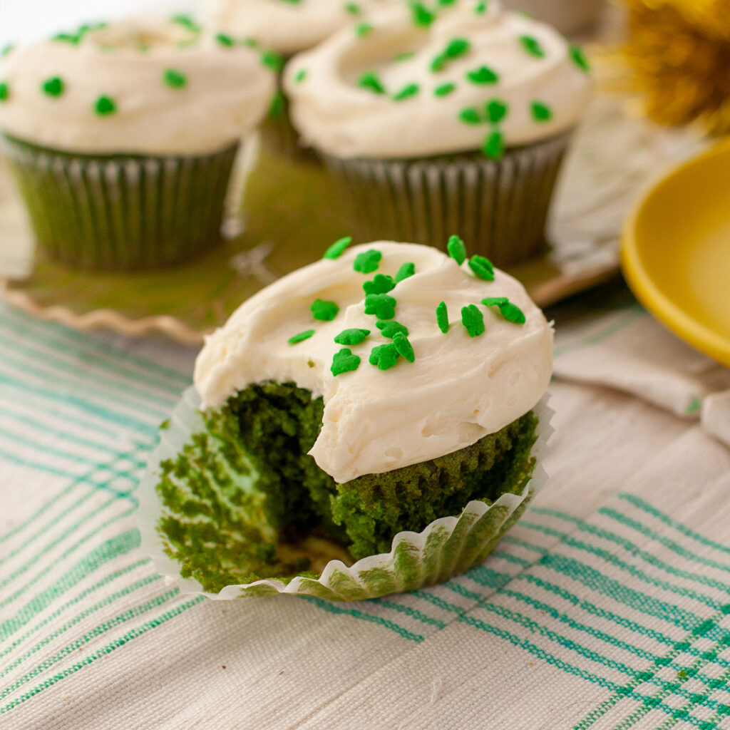 SusieCakes will offer its special Green Velvet cupcake just for St. Patrick's Day in Dallas. (Courtesy)