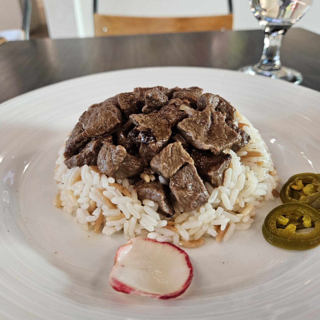 Beren Mediterranean's Ottoman Kavurma is a delight. (Photo by Edward Brown)