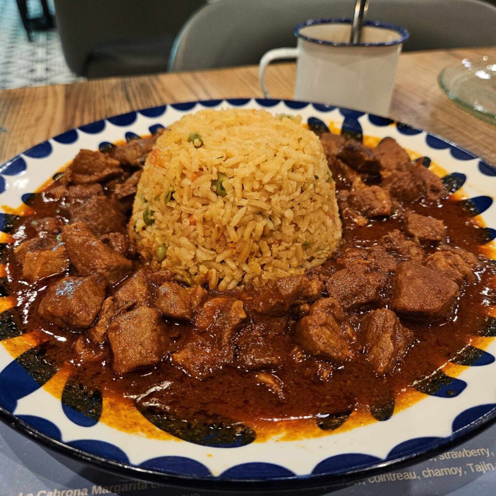 La Cabrona serves authentic Mexican dishes, like the rich and delicious Asado de Puerco. (Photo by Edward Brown) 