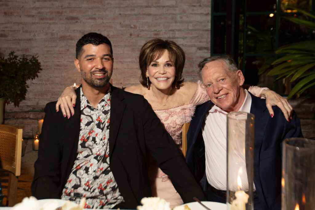 Angel Rios and Richard Flowers were integral to the success of Hallie Vanderhider's magnificent wedding. (Photo by Kara Martinez)