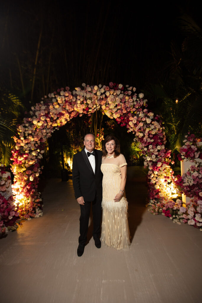 Alan & Elizabeth Stein at the Hallie Vanderhider & Bobby Dees 2024 wedding in Puerto Vallarta (Photo by Kara Martinez)