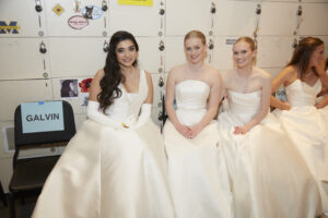 Eliana Lourdes Garcia, Sophie Goelzer, Elizabeth Goelzer. (Photo by Gittings)
