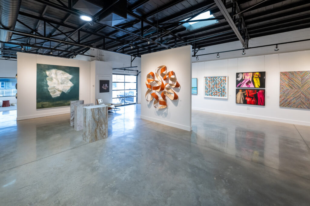 The light-filled, 5,200-square-foot gallery in the Design District presents a rotating selection of artwork from more than 50 mid-career to blue-chip contemporary artists. (Photo by Bruno, Snap the Picture)
