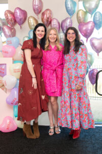Abby Foshee, Host & Emcee Mary Valuck, Jenn Klaus (Photo by Tamytha Cameron)