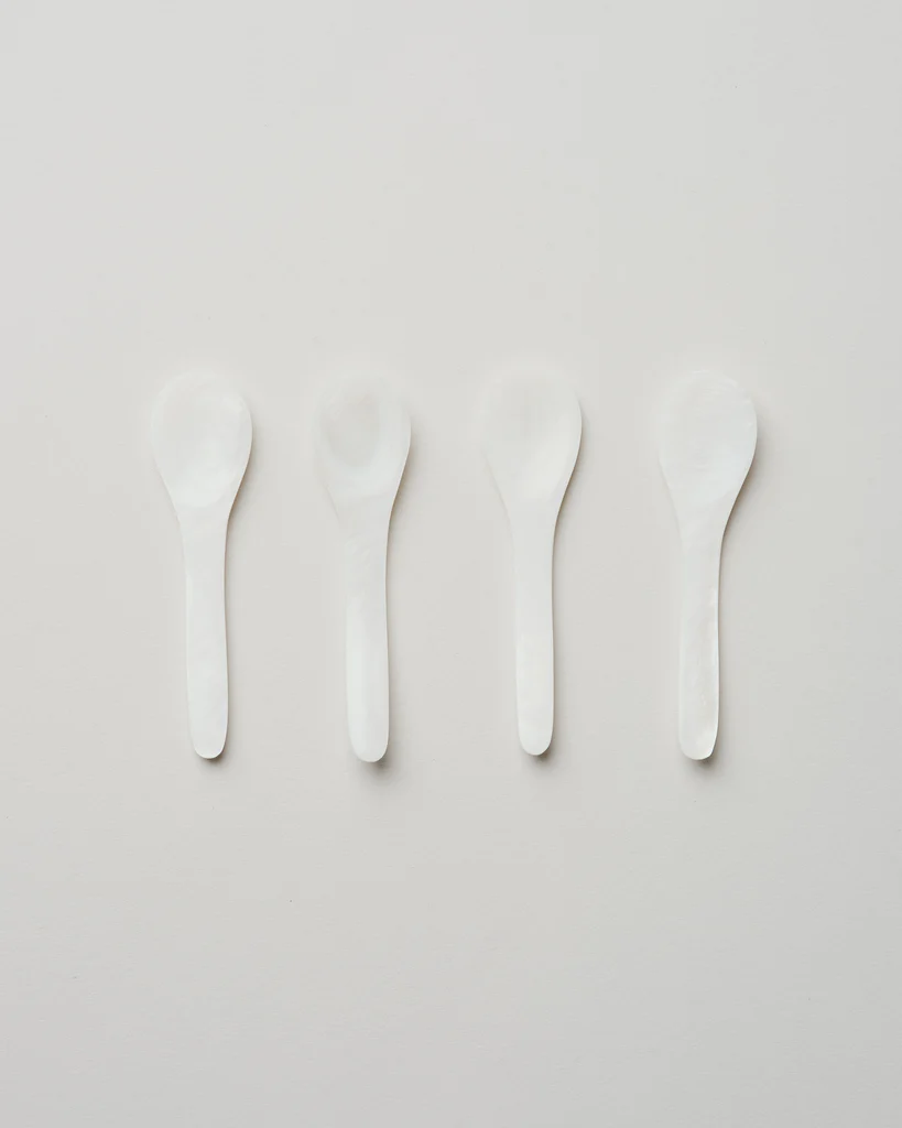 If you or yours perhaps forgot to purchase a gift for the day of love, may I suggest popping over to Shop SWOON? At your local caviar dealer, pick up a luxurious tin of ossetra caviar. Pair it with a set of four mother of pearl caviar spoons ($22) and a mother of pearl dish ($52) from the boutique to elevate your caviar service. (Photo by SWOON)