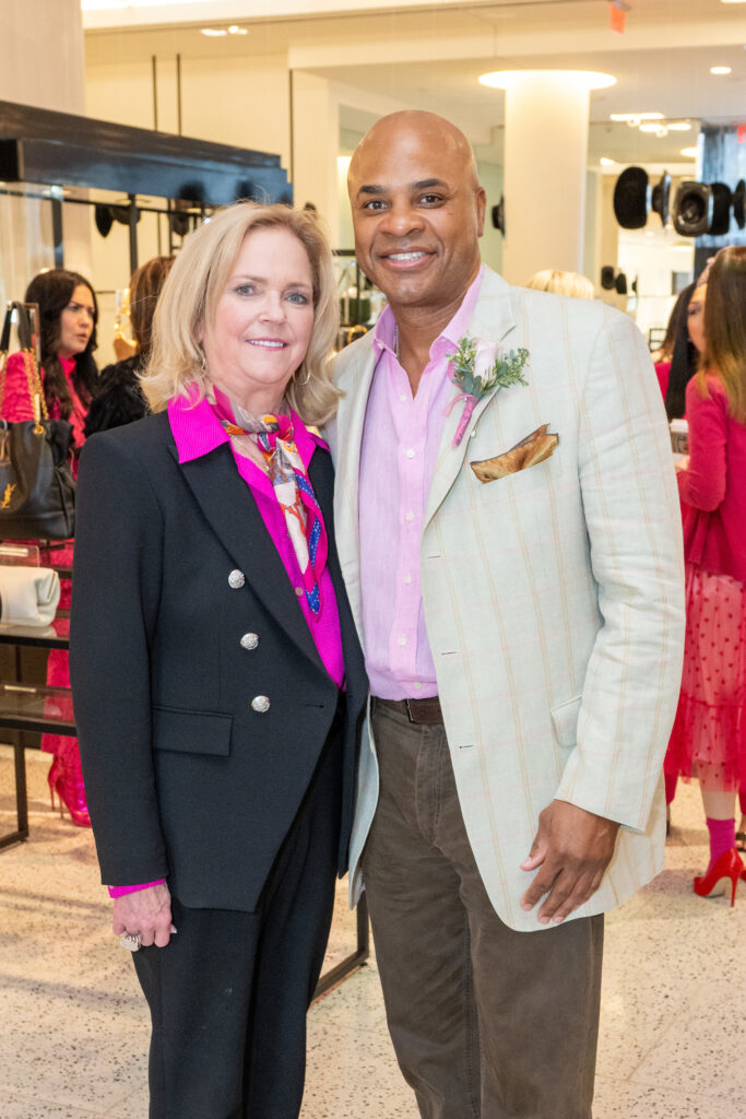 Chree Boydstun, Rick Smith at the American Cancer Society's Tickled Pink event (Photo by Jacob Power)