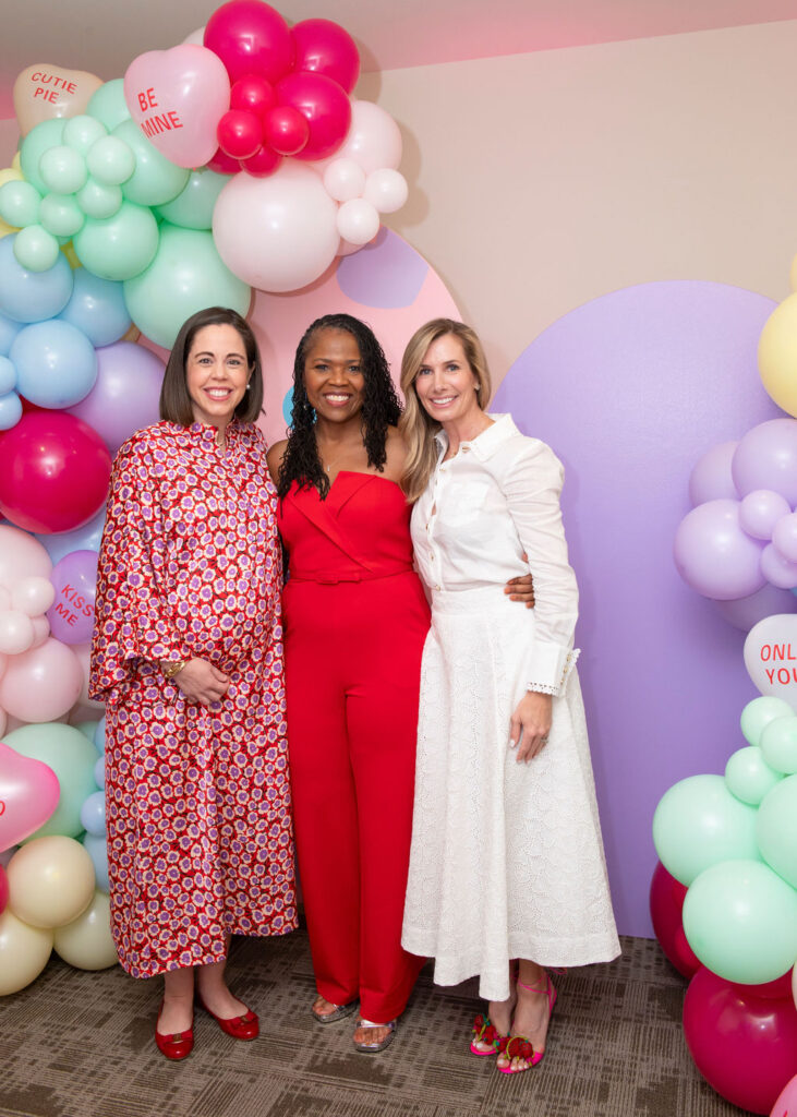 Co-Chair Jane Wallingford, DCAC CEO Irish Burch, Co-Chair Kate Cutshall (Photo by Tamytha Cameron)