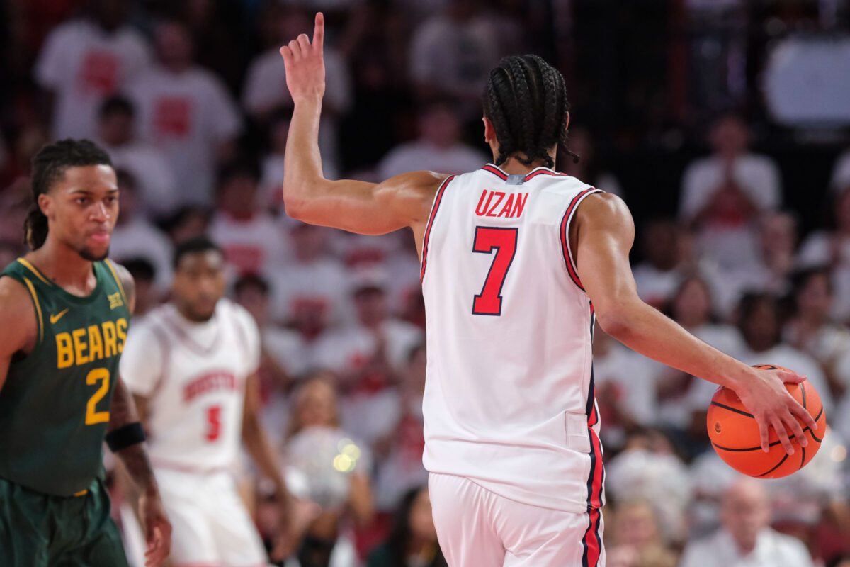 Double Point Guard Lineup Of Milos Uzan & Kingston Flemings Gives Kelvin Sampson’s No. 2 Houston Team Another New Edge