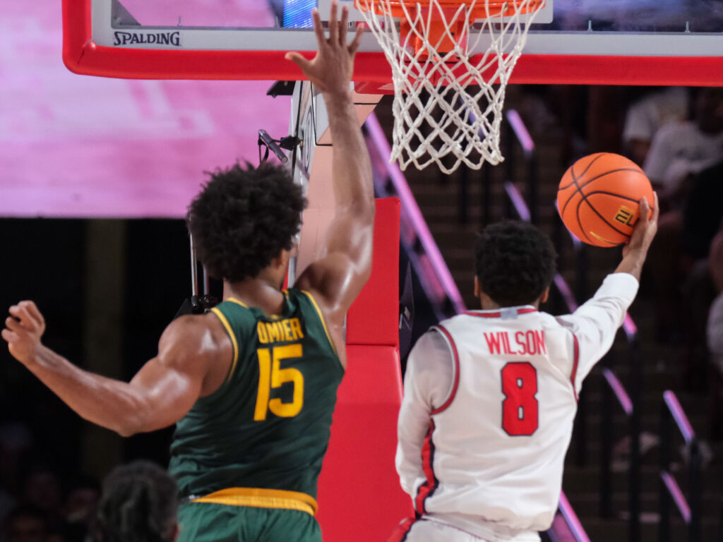 Mylik Wilson has made dramatic offensive improvements for Houston. (Photo by F. Carter Smith)