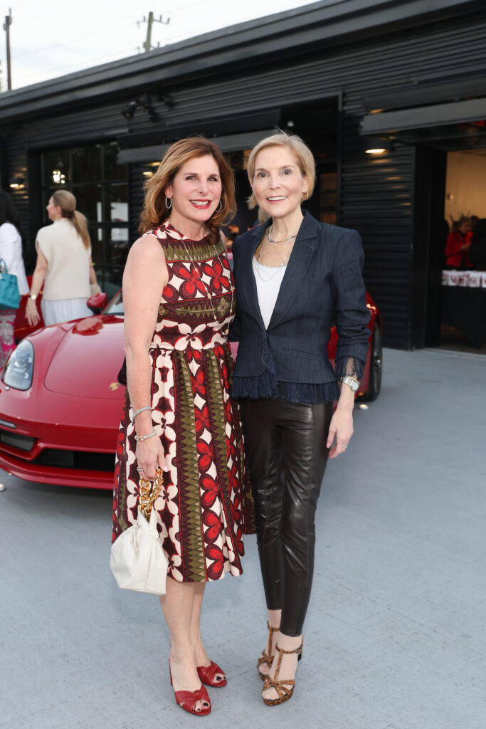 Cynthia Wolff, Kristen Cannon at the Salvation Army Auxiliary 'Reflections on Style' launch event (Photo by Priscilla Dickson)