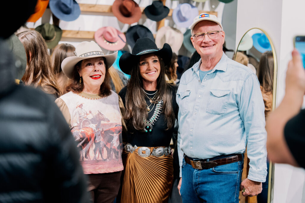 The Kemo Sabe pop-up event kicked off Rodeo season with a bang, offering cowboy hat customizations and more. (Photo by Nan Studios)