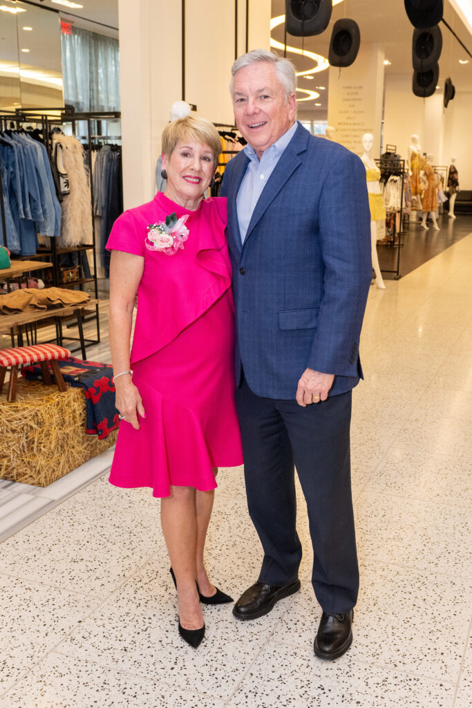 Tootsies owners Donna & Norman Lewis at the American Cancer Society's Tickled Pink event (Photo by Jacob Power)
