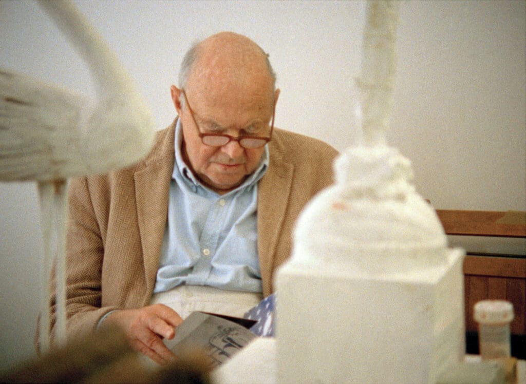 A still from Tacita Dean's film "Edwin Parker" (2011) at The Menil Collection. (© Tacita Dean)
