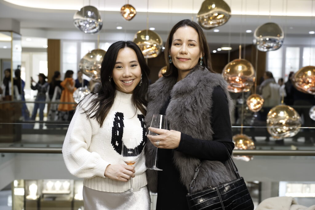 Emmi Ayoub, Gabi de la Rosa at Zadok Jewelers Round Top Rendezvous