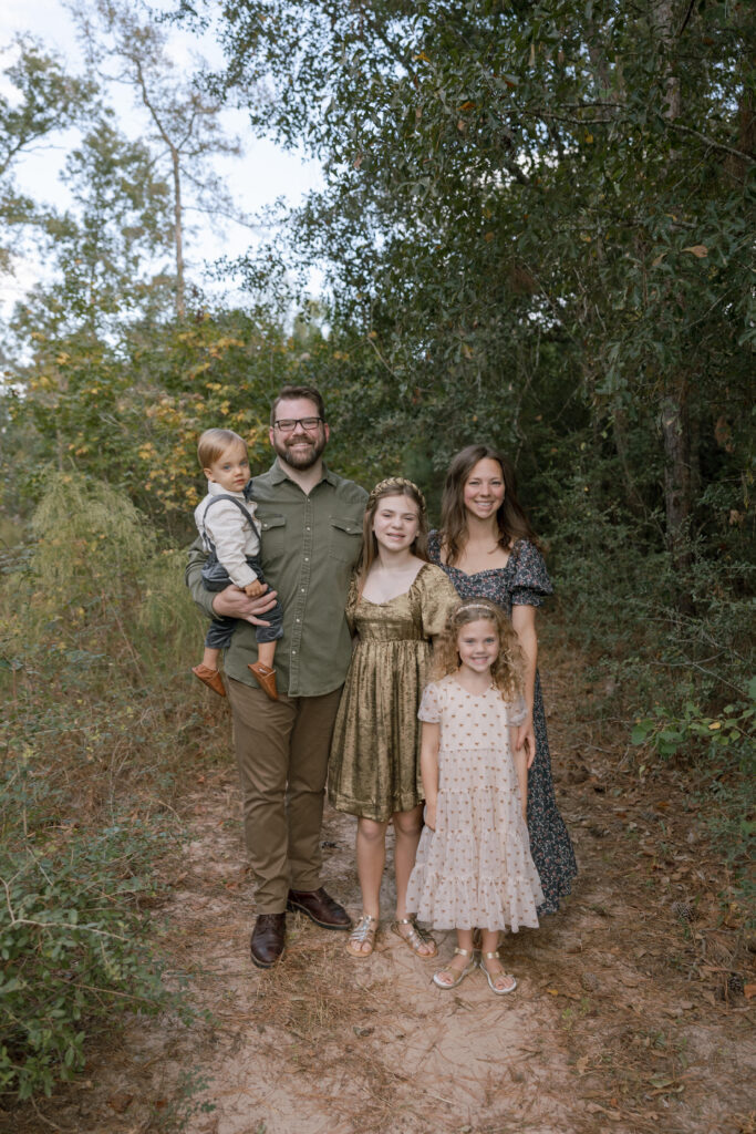 Zach and Hannah Schilleci with their kids Sophie, Amelia, and Everett. Sophie's Type 1 diabetes has pushed them to focus on quality ingredients at Schilleci's New Orleans Kitchen.