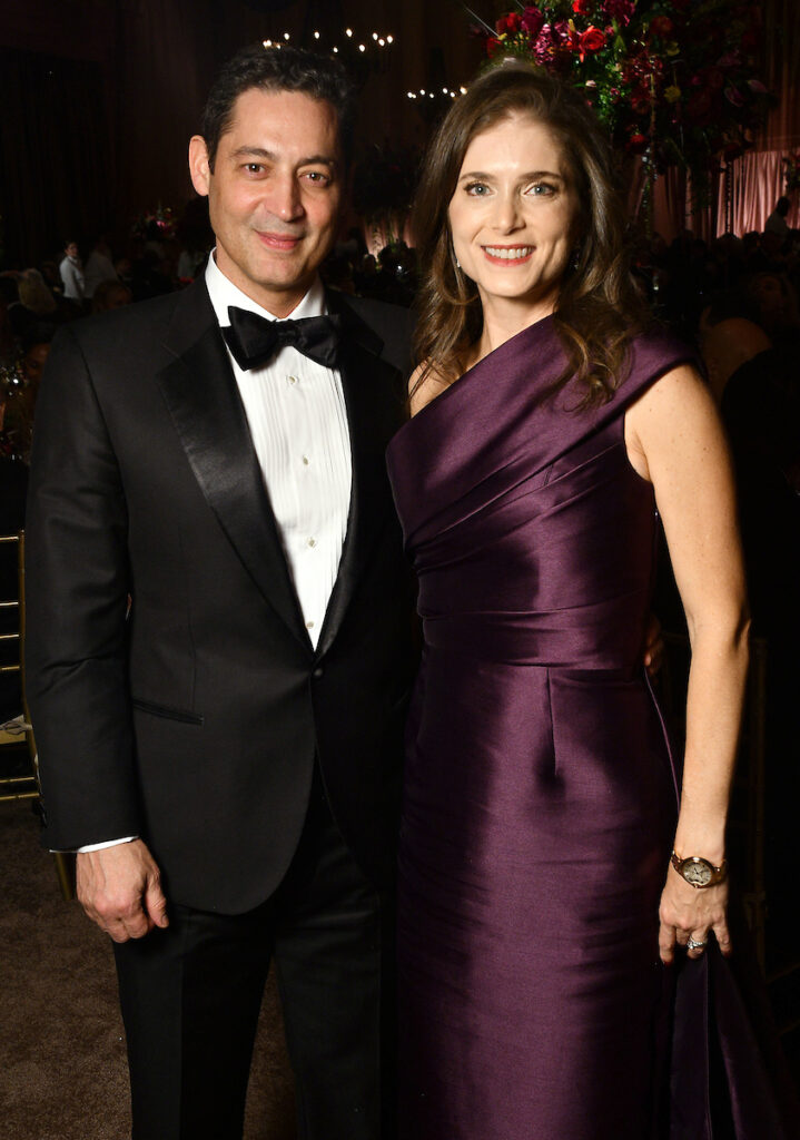Henry & Andrea Medina at the 2025 Houston Ballet Ball at the Wortham Theater Center. (Photo by Dave Rossman) 