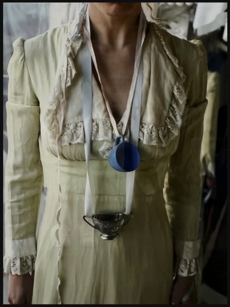 Molly Gochman's "Trophy," 2007, on view at Gensler Houston headquarters. (Courtesy Guess Lawson Collection)