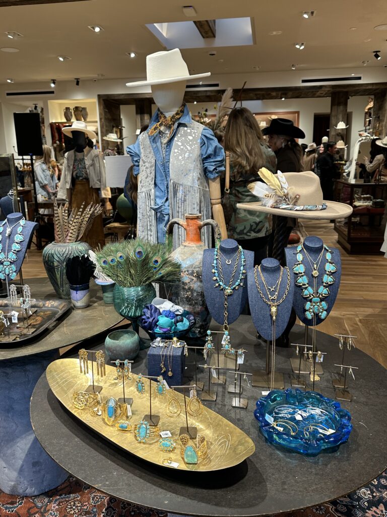 Jewelry collections at Yellow Rose by Kendra Scott range from her designs to vintage pieces. (Photo by Shelby Hodge)