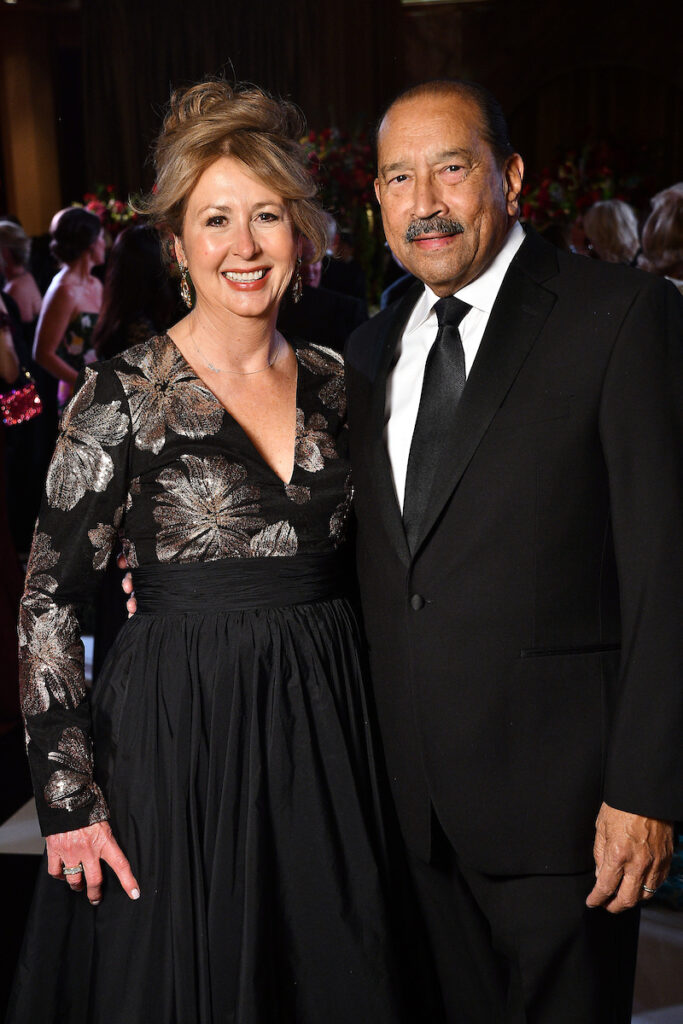 Ileana & Michael Trevino at the 2025 Houston Ballet Ball at the Wortham Theater Center. (Photo by Dave Rossman) 