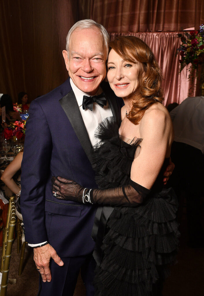 Jay Jones, Martha Finger at the 2025 Houston Ballet Ball at the Wortham Theater Center. (Photo by Dave Rossman) 