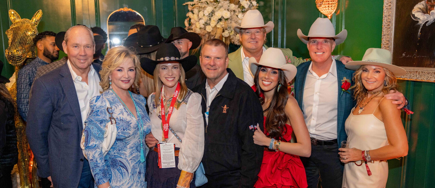 Jim and Whitney Crane, Lauren and Tilman Fertitta, Pete Bell, Zinat Ahmed, Duke and Sanette Austin; photo credit Cotton Holdings