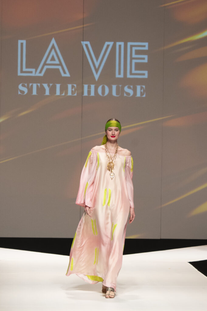 A runway look from La Vie Style House  (Photo by Tamytha Cameron)