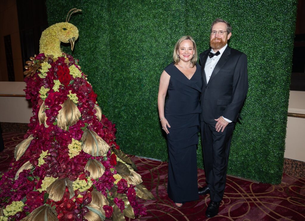 Laura & Brannon Robertson at the 2025 Houston Ballet Ball at the Wortham Theater Center. (Photo by Melissa Taylor) 