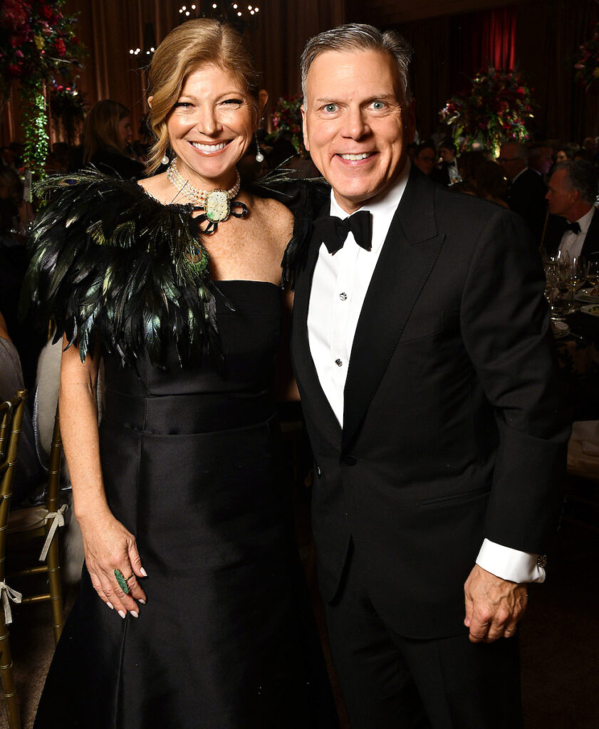 Margaret & Jonathan Cox at the 2025 Houston Ballet Ball at the Wortham Theater Center. (Photo by Dave Rossman) 