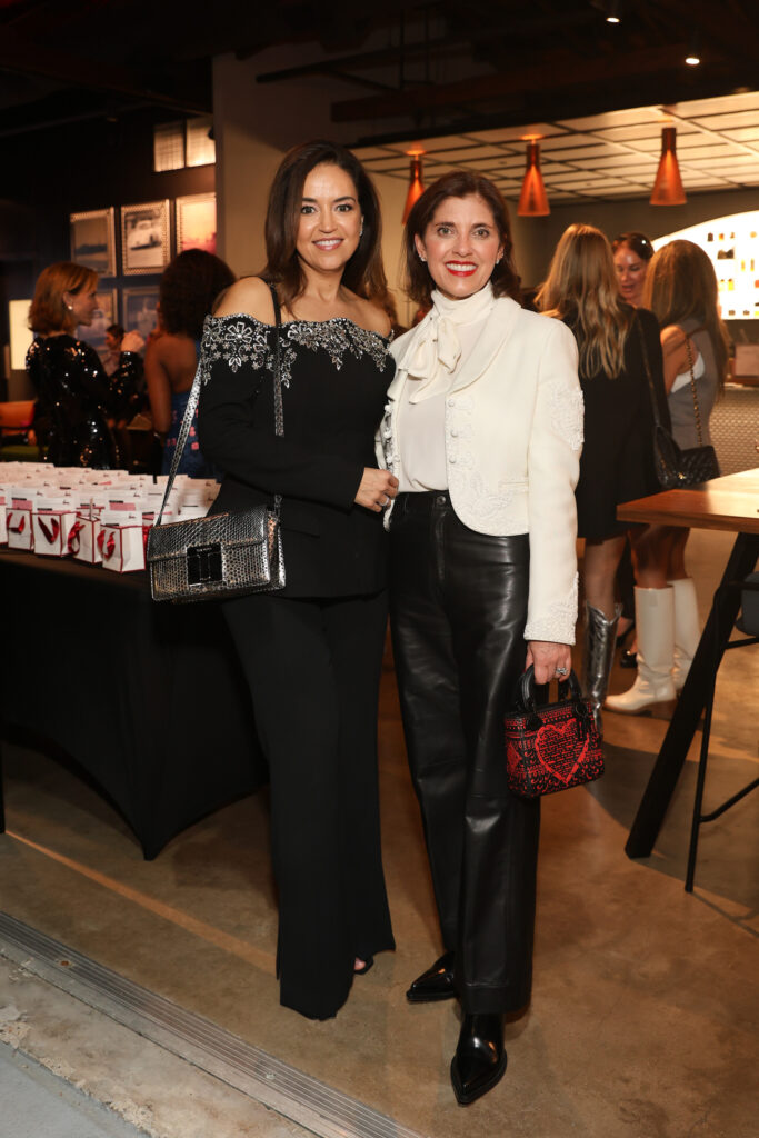 Maria Moncada Alaoui, Stacey Lindseth at the Salvation Army Auxiliary 'Reflections on Style' launch event (Photo by Priscilla Dickson)